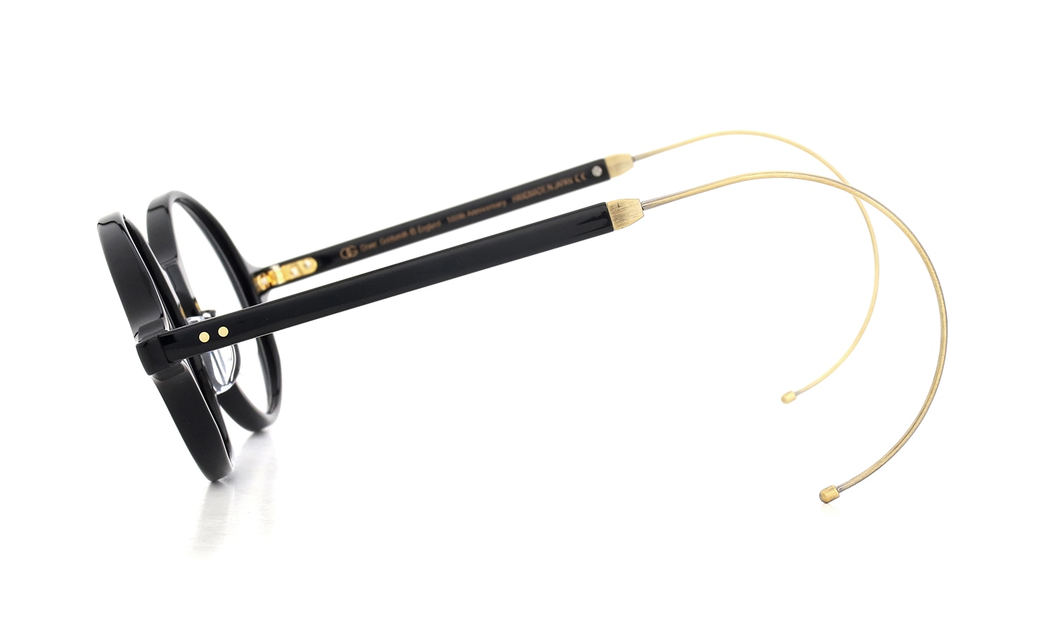 Oliver Goldsmith 100th Anniversary 限定復刻メガネ BULL DOG Nero 45□23