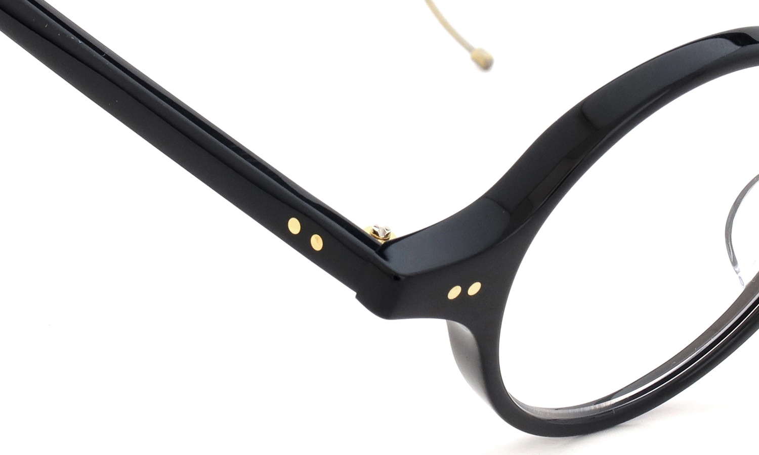 Oliver Goldsmith 100th Anniversary 限定復刻メガネ BULL DOG Nero 45□23