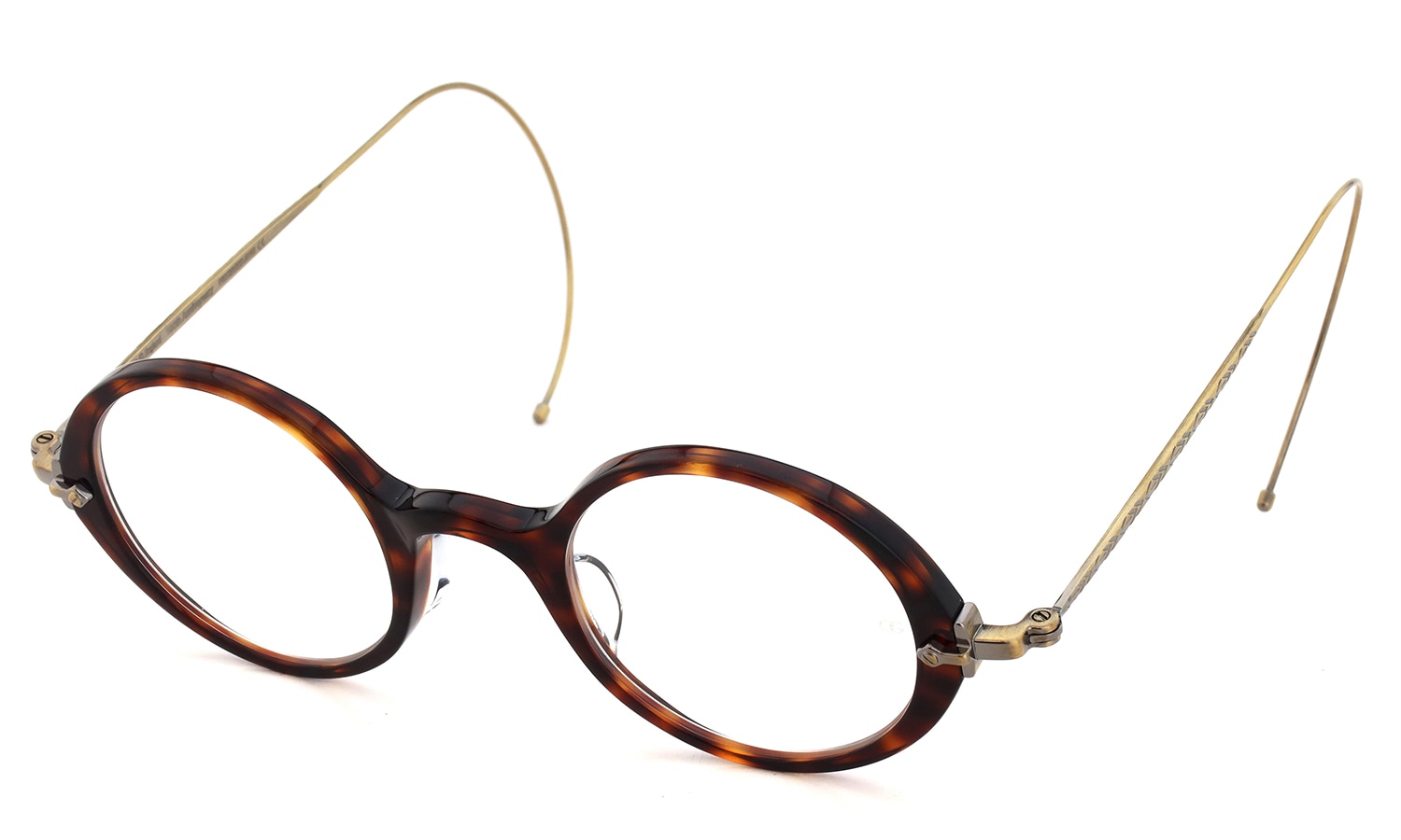 Oliver Goldsmith 100th Anniversary 限定復刻メガネ PORTSMOUTH col.Dark Tortoiseshell 斜め前