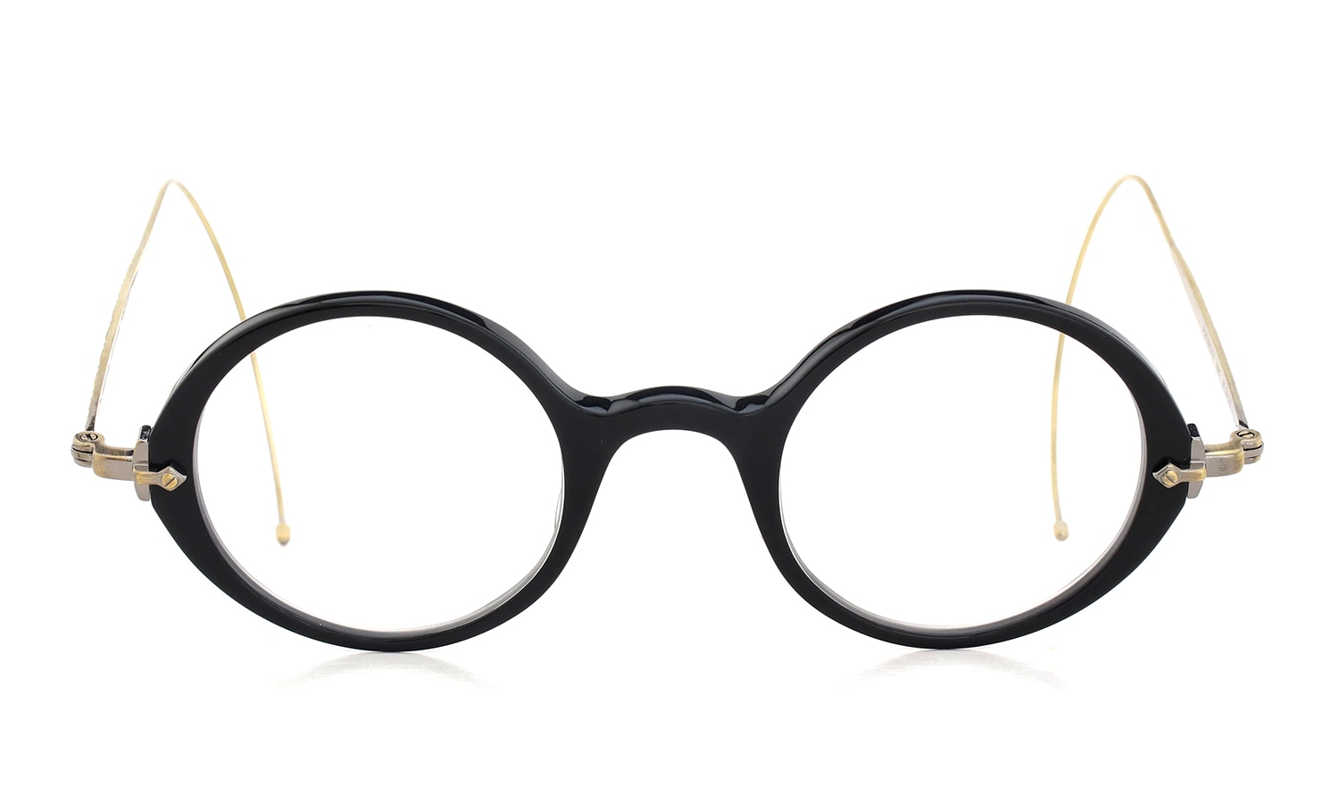 Oliver Goldsmith 100th Anniversary 限定復刻メガネ PORTSMOUTH col.Nero 正面
