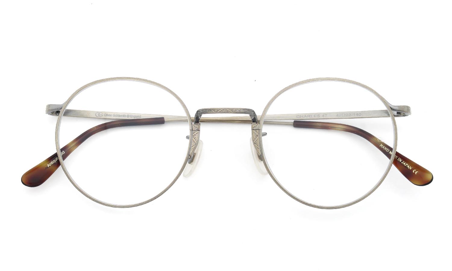 Oliver Goldsmith メガネ通販 CHARLES 47 Antique-Gold
