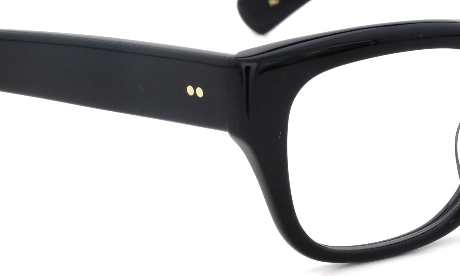 Oliver Goldsmith 限定生産セルロイドメガネ通販 CONSUL-50 NO ヒンジ表側ディテール