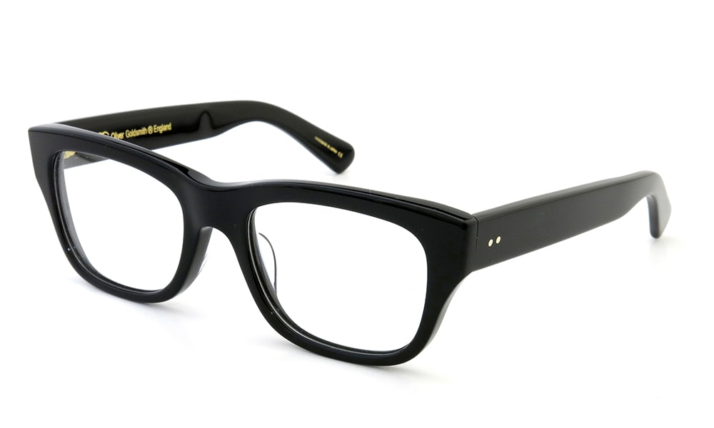 Oliver Goldsmith メガネ CONSUL-s col.Nero(Black) 斜め正面