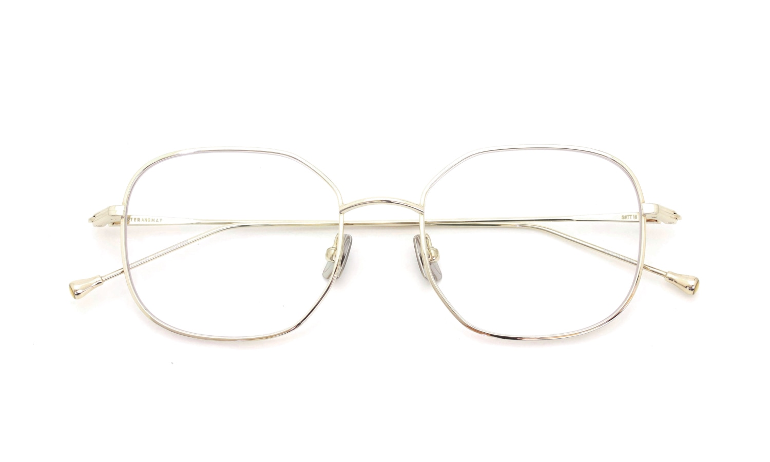 PETER AND MAY ピーターアンドメイ 伊達メガネ通販 COVER GIRL col.GOLD