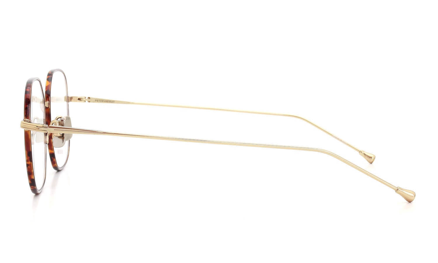 PETER AND MAY ピーターアンドメイ 伊達メガネ通販 COVER GIRL col.TORTOISE&GOLD