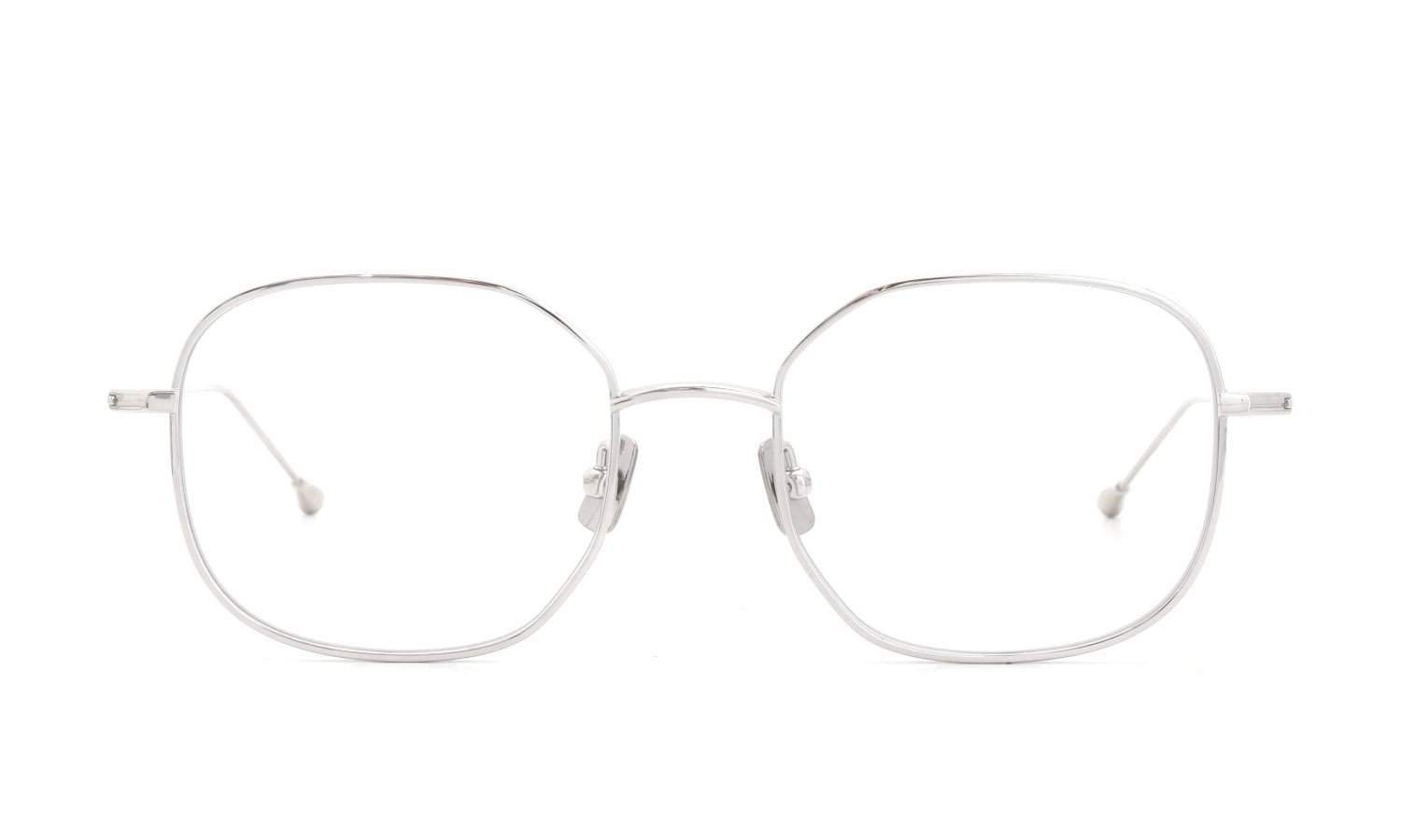 PETER AND MAY ピーターアンドメイ 伊達メガネ通販 COVER GIRL col.SILVER