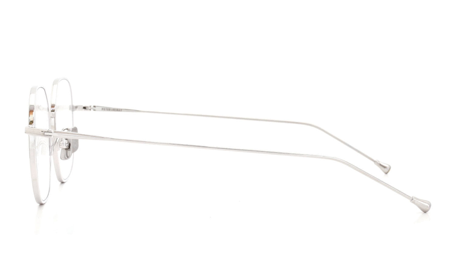 PETER AND MAY ピーターアンドメイ 伊達メガネ通販 COVER GIRL col.SILVER