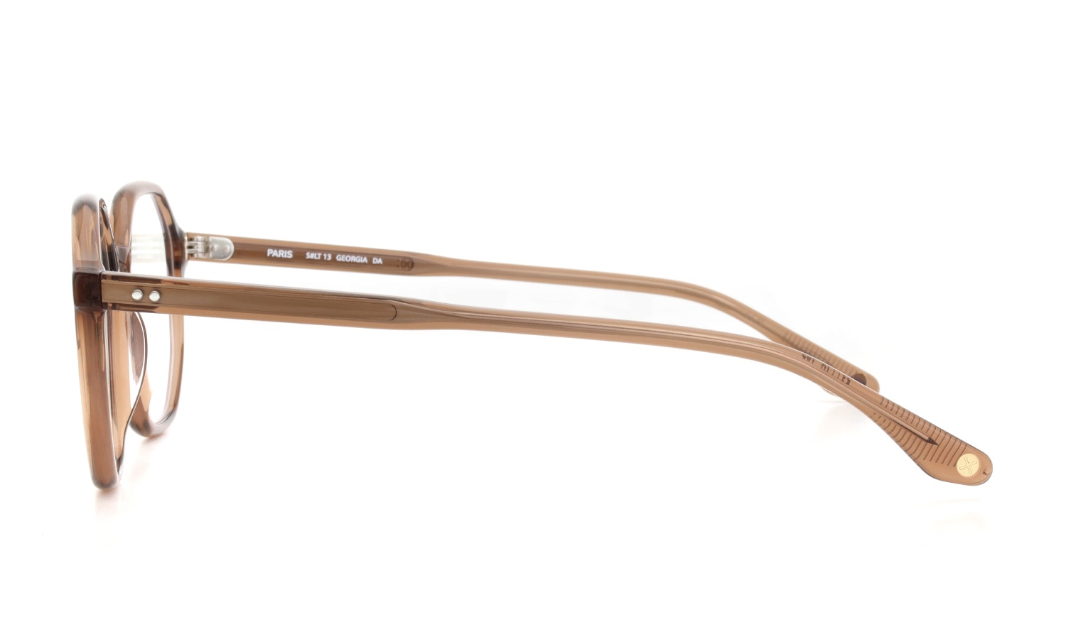 PETER AND MAY ピーターアンドメイ メガネ通販 GEORGIA col.DARK-AMBER