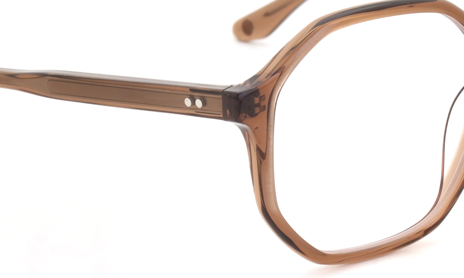 PETER AND MAY ピーターアンドメイ メガネ通販 GEORGIA col.DARK-AMBER