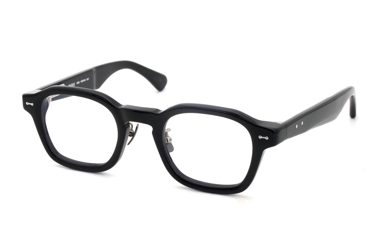 PETER AND MAY ピーターアンドメイ メガネ通販 HERO46 col.BLACK