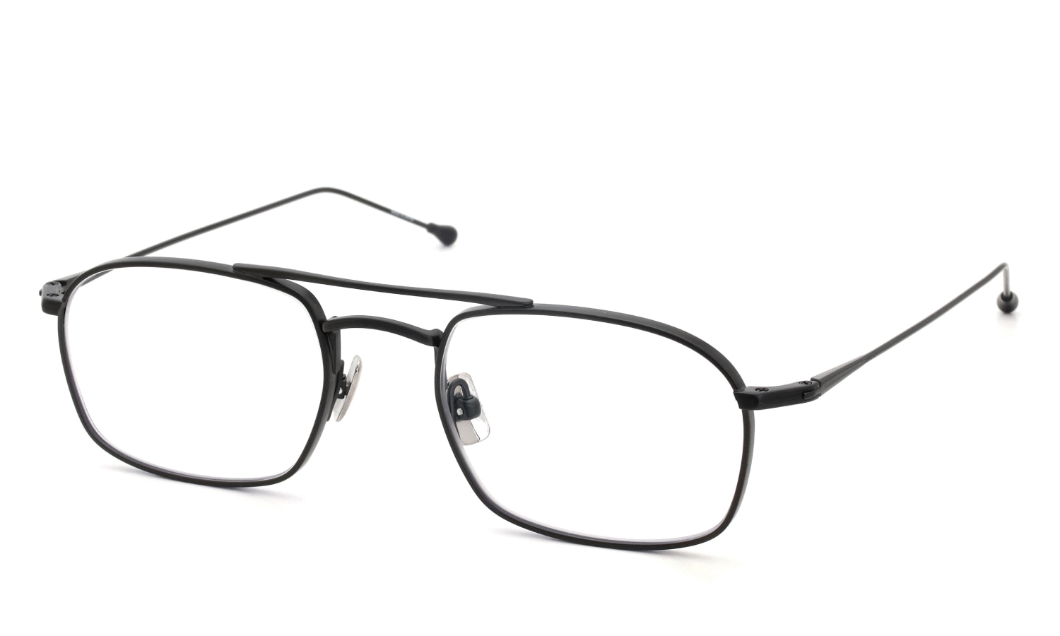 PETER AND MAY ピーターアンドメイ 伊達メガネ通販 MINI MACHINE col.MAT BLACK