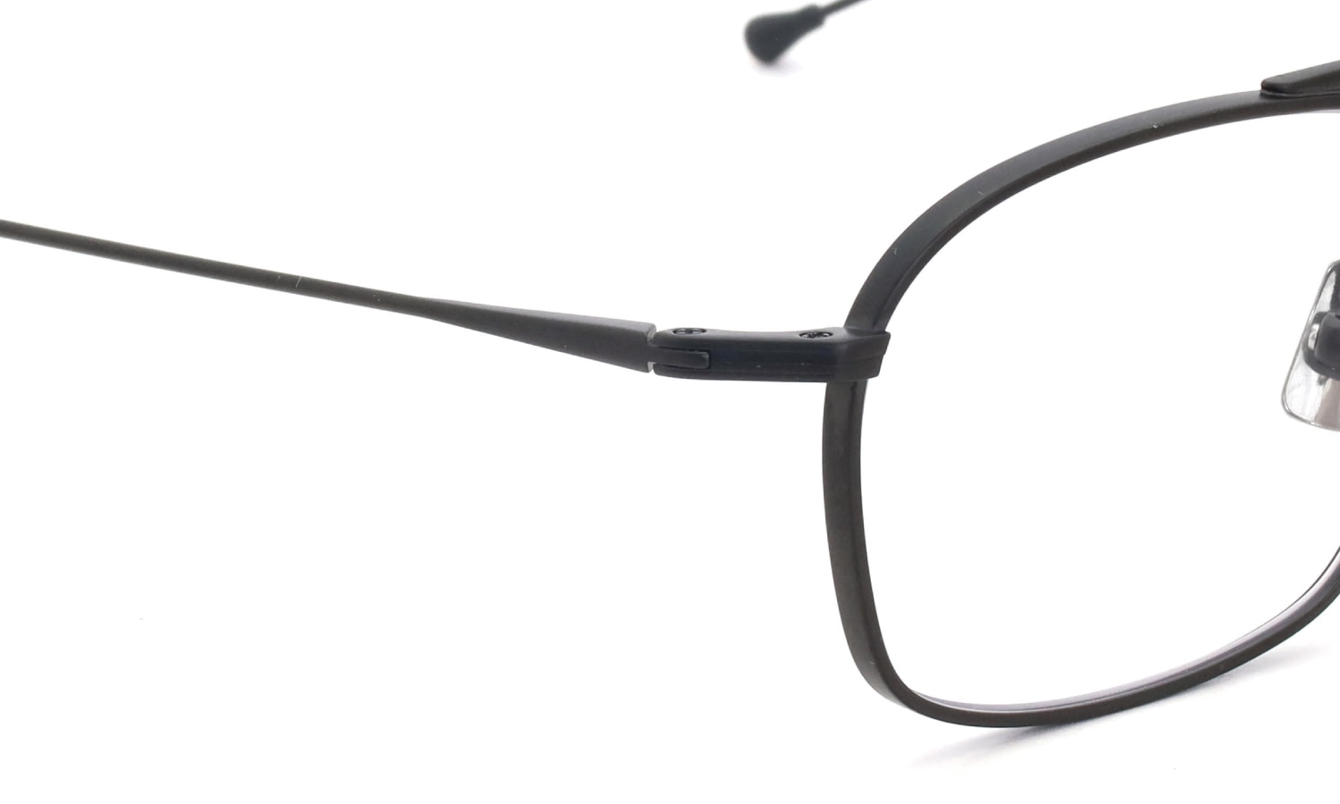 PETER AND MAY ピーターアンドメイ 伊達メガネ通販 MINI MACHINE col.MAT BLACK