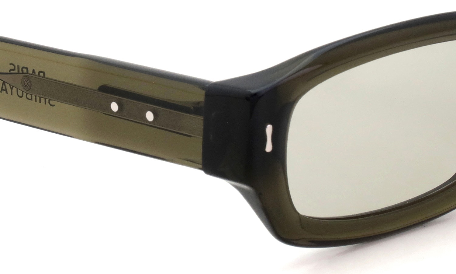 PETER AND MAY × Manhattan Records コラボレーションサングラス S#134 SAGUARO GRAPHITE GREEN