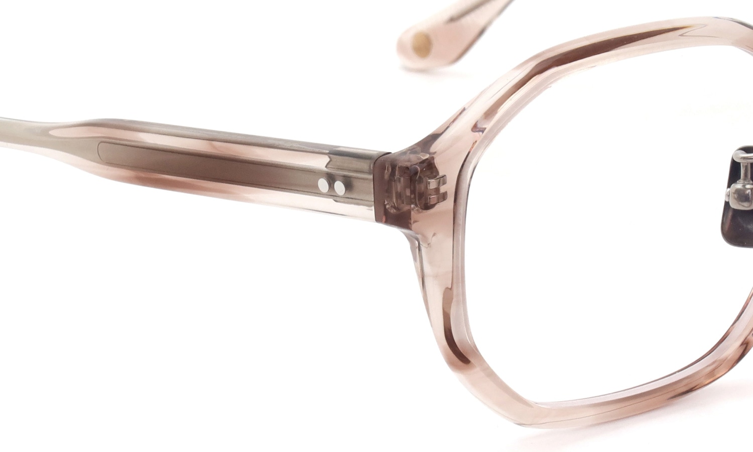 PETER AND MAY ピーターアンドメイ メガネ通販 ISABELLE 金属アームパット col.BEIGE