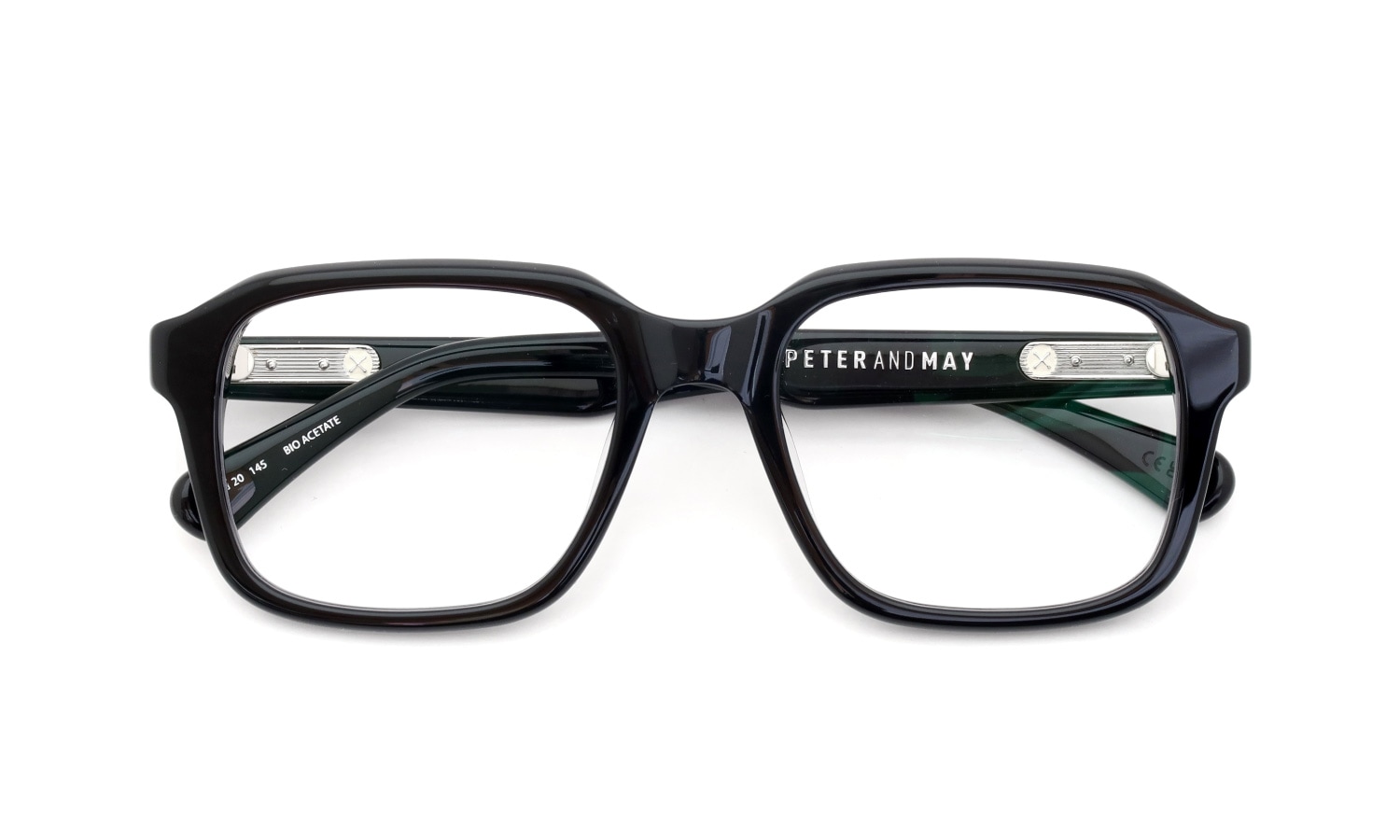 PETER AND MAY ピーターアンドメイ メガネ SOLEIL col.BLACK