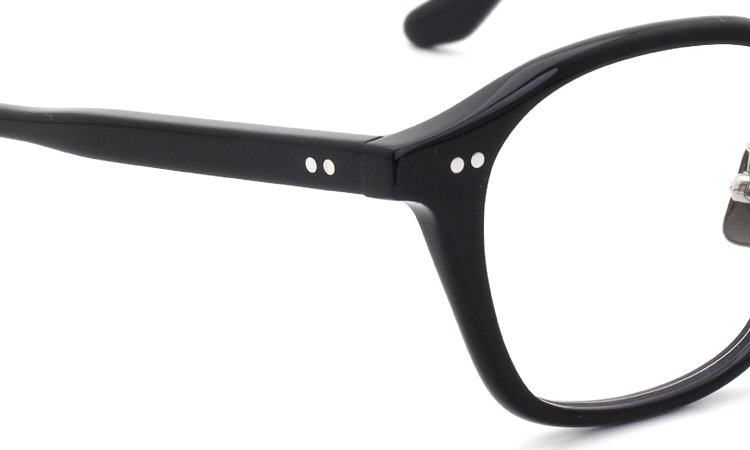 PETER AND MAY ピーターアンドメイ メガネ通販 SKYLET 金属アームパット col.BLACK