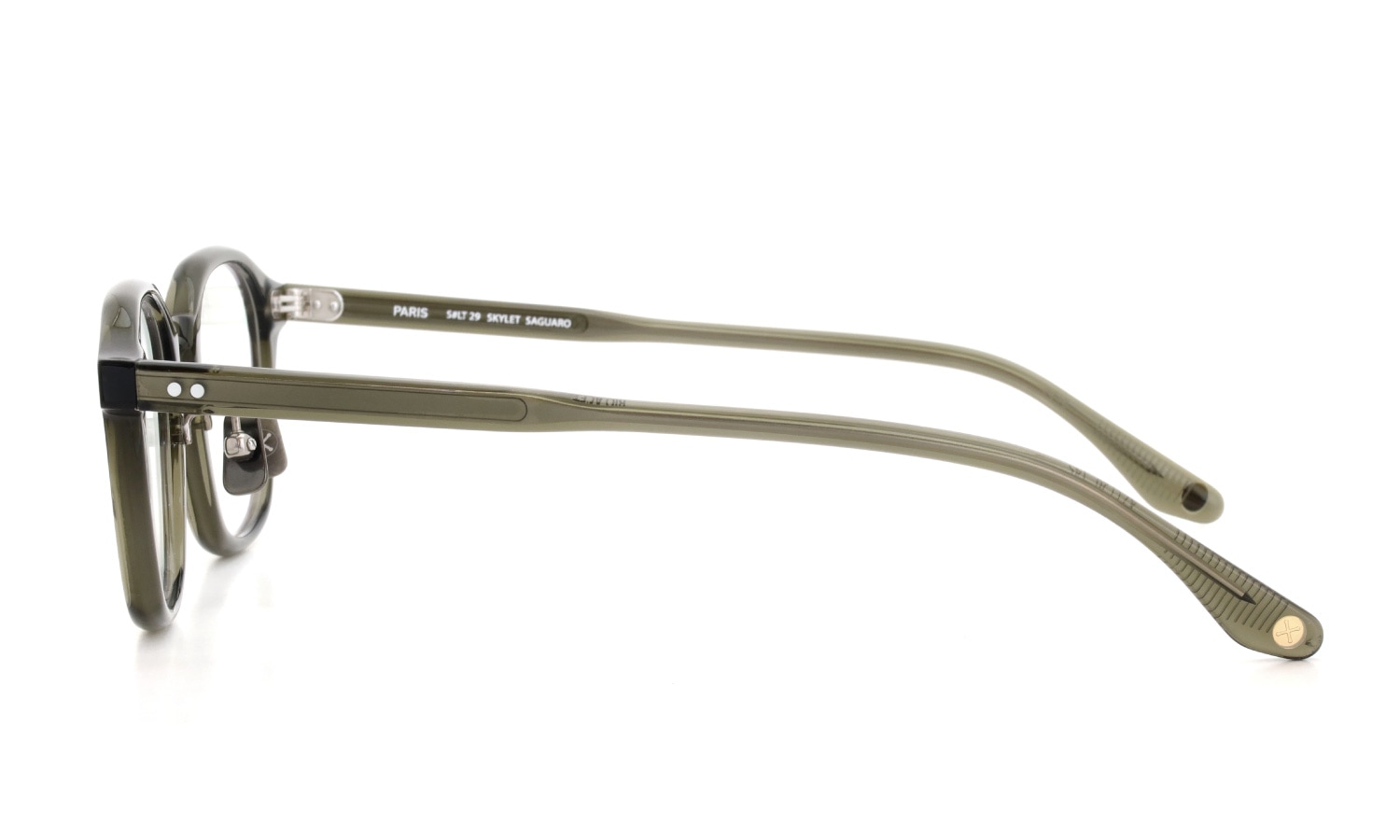 画像3: PETER AND MAY ピーターアンドメイ 伊達メガネ SKYLET (金属アームパット)