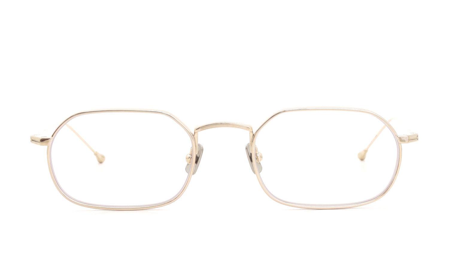 PETER AND MAY 伊達メガネ通販 TT11 AKIRA col.GOLD 正面