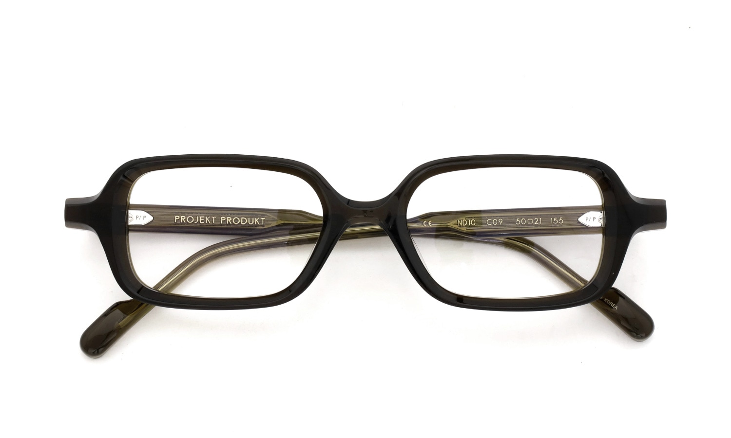 PROJEKT PRODUKT メガネ通販 ND10 C09 Transparent Oilve Green