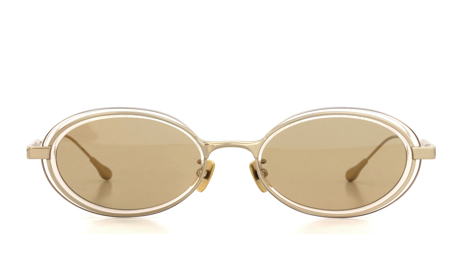 PROJEKT PRODUKT プロジェクト プロダクト サングラス NDCC1 C07G Light Yellow / Gold 正面