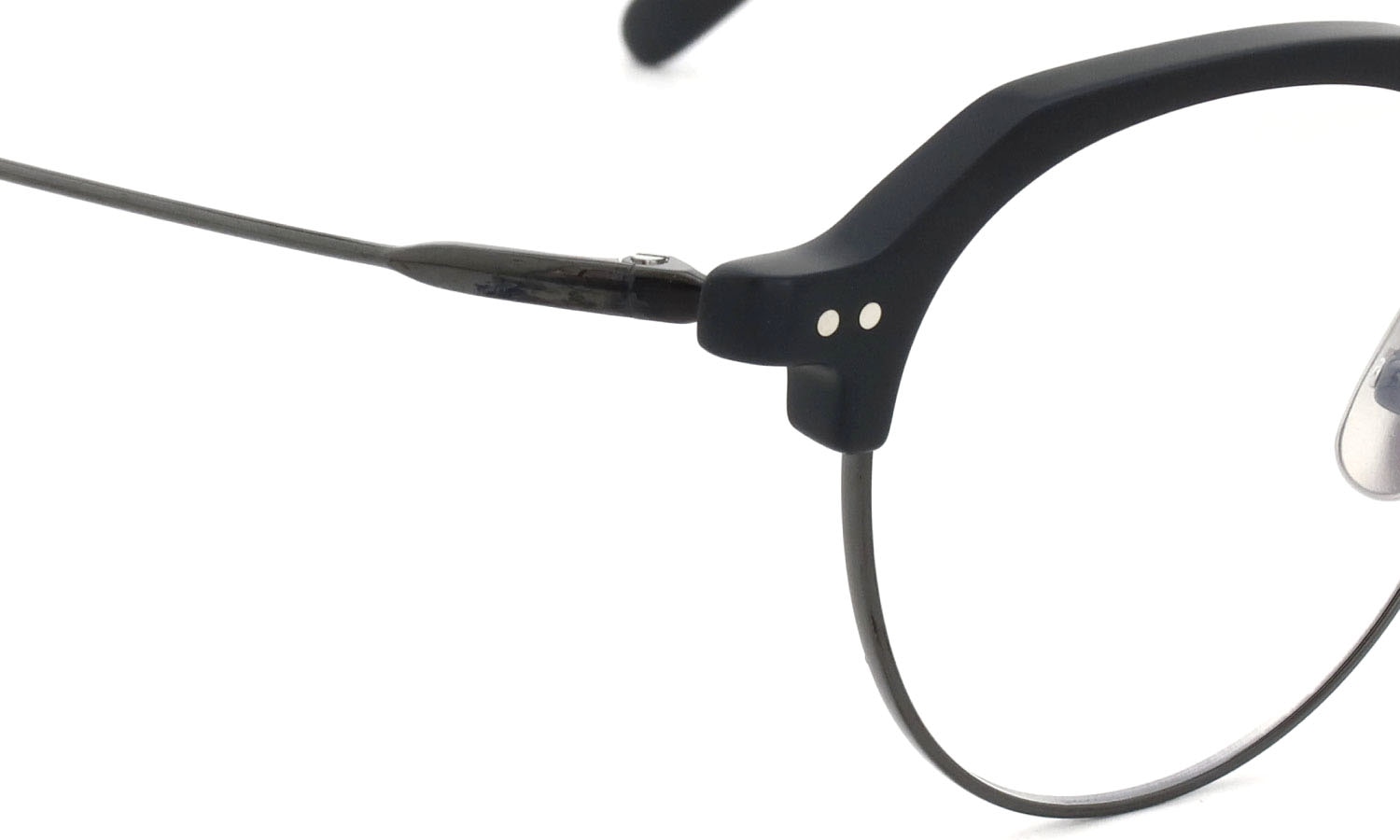 YELLOWS PLUS メガネ通販 ABEL II C1M matt black/光沢gun