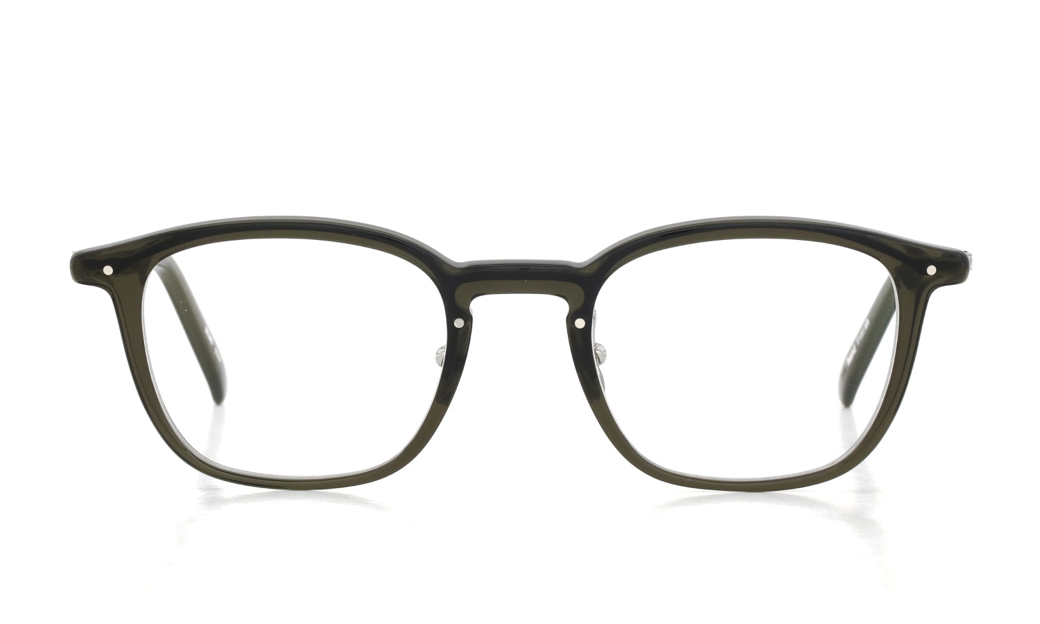 YELLOWS PLUS メガネ通販 BRUNO C529 harrods green/Light gray 正面