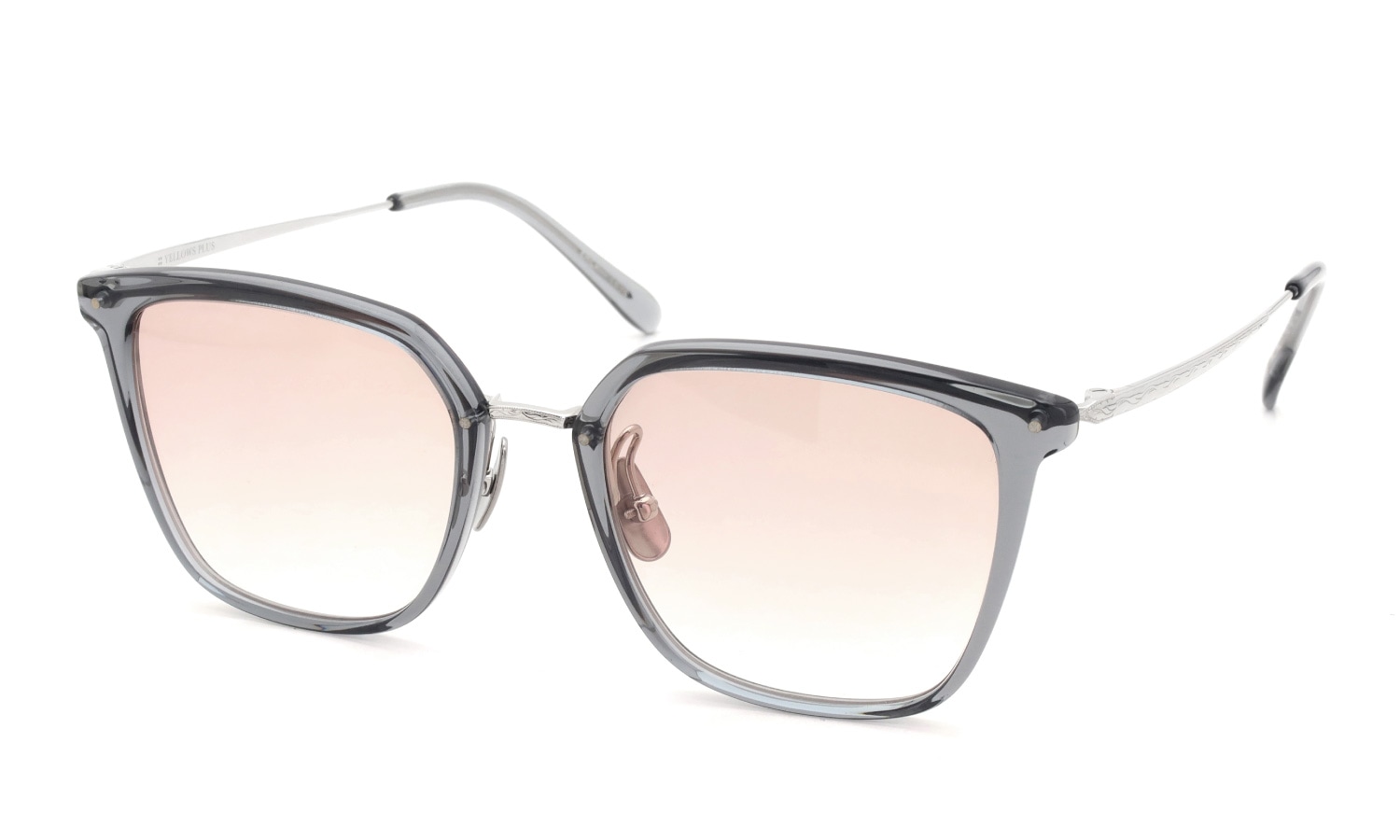 YELLOWS PLUS イエローズプラス サングラス通販 ERICA C538 frosty gray 斜め正面
