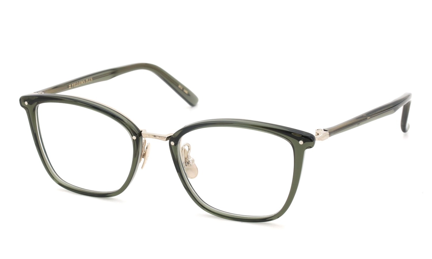YELLOWS PLUS イエローズプラス メガネ通販 IRIS C486 ganges/gold
