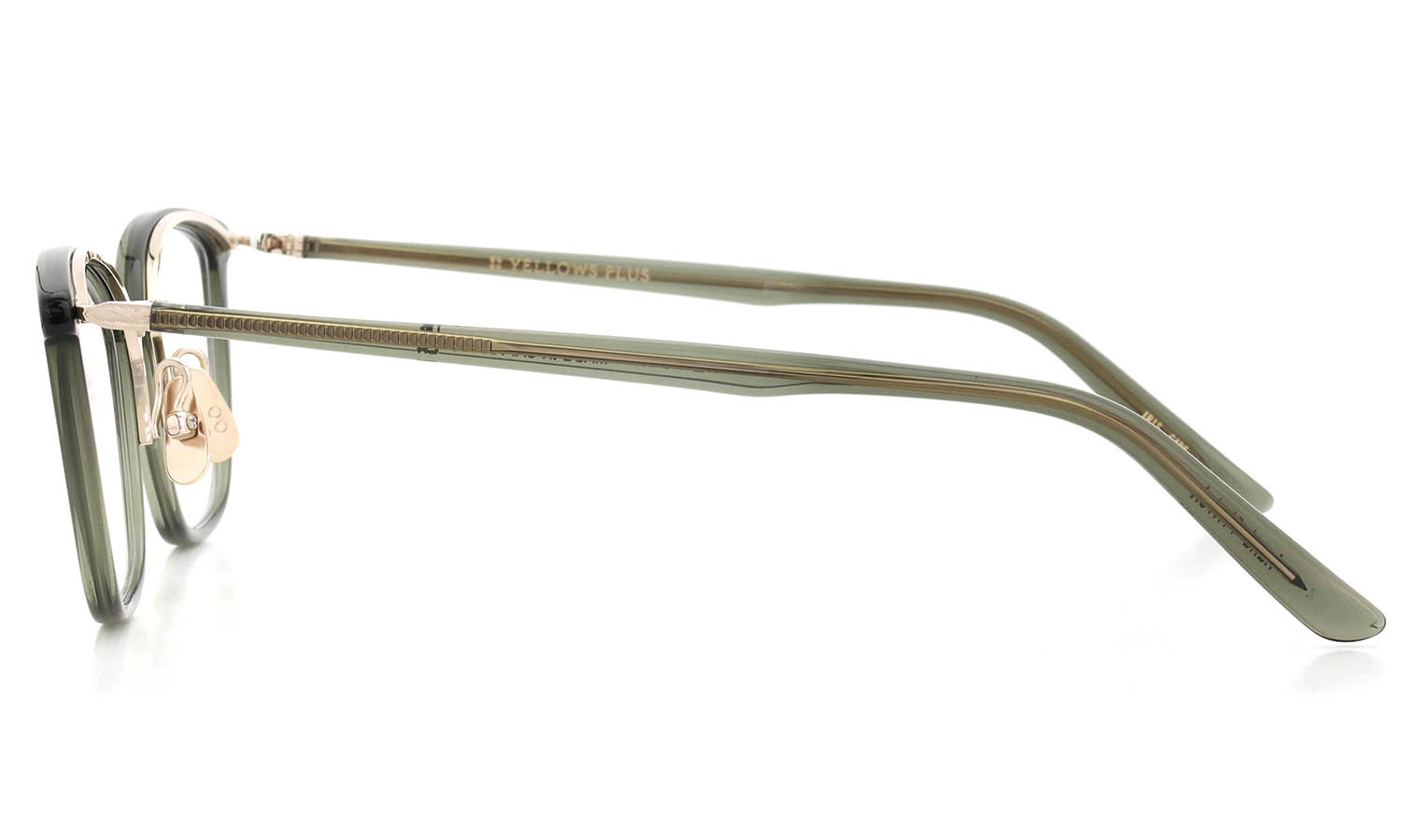 YELLOWS PLUS イエローズプラス メガネ通販 IRIS C486 ganges/gold