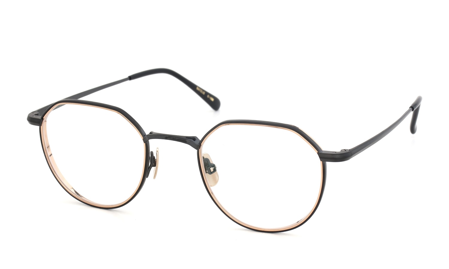 YELLOWS PLUS イエローズプラス メガネ MATEUS C10M 斜め正面