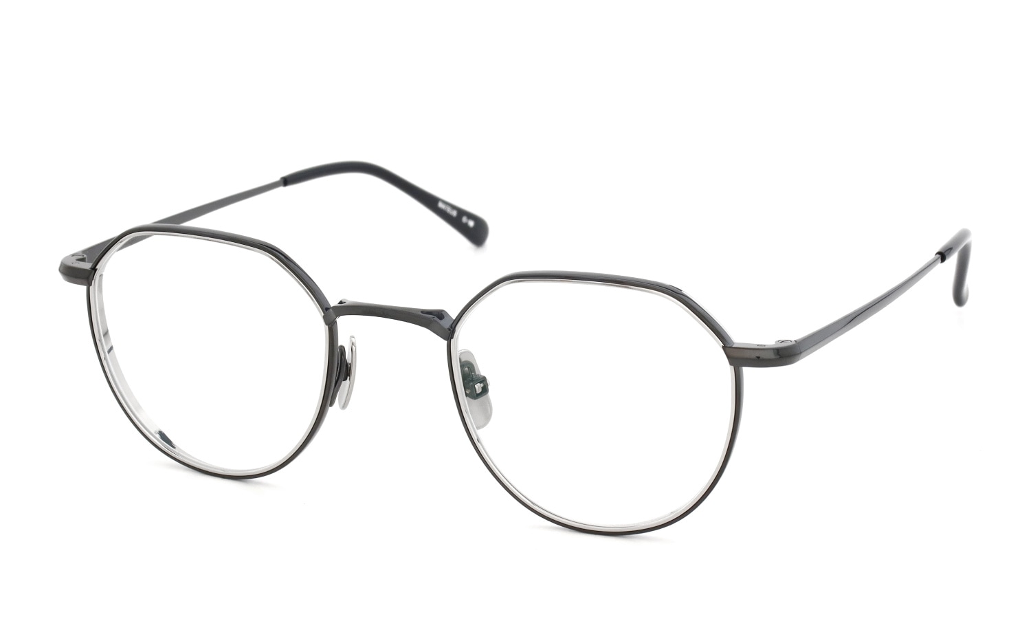 YELLOWS PLUS イエローズプラス メガネ MATEUS C10 斜め正面