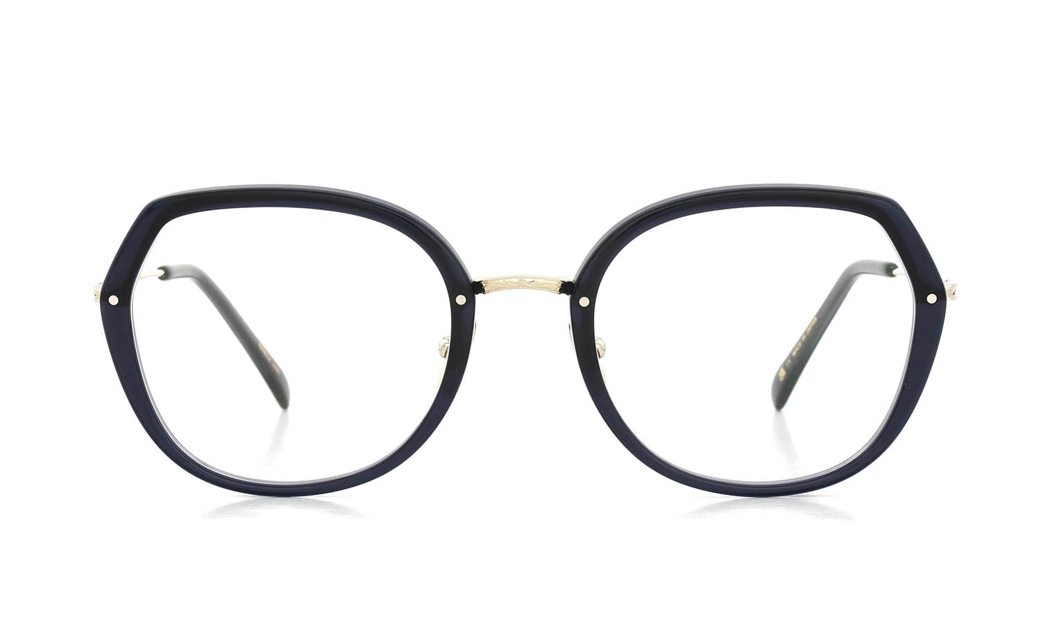 YELLOWS PLUS イエローズプラス メガネ通販 TERESA C557 mid night blue/gold