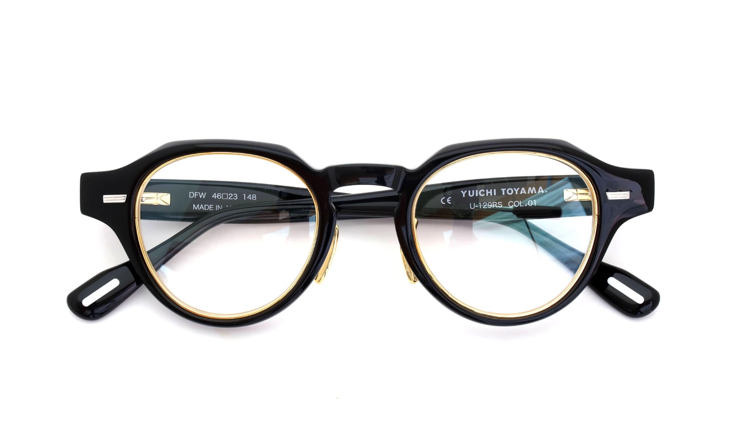 YUICHI TOYAMA メガネ通販 U-129RS DFW col.01