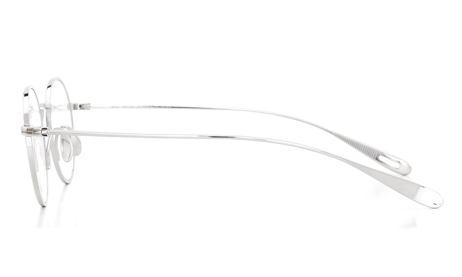YUICHI TOYAMA メガネ通販 U-186 Lemer col.02 Silver 側面