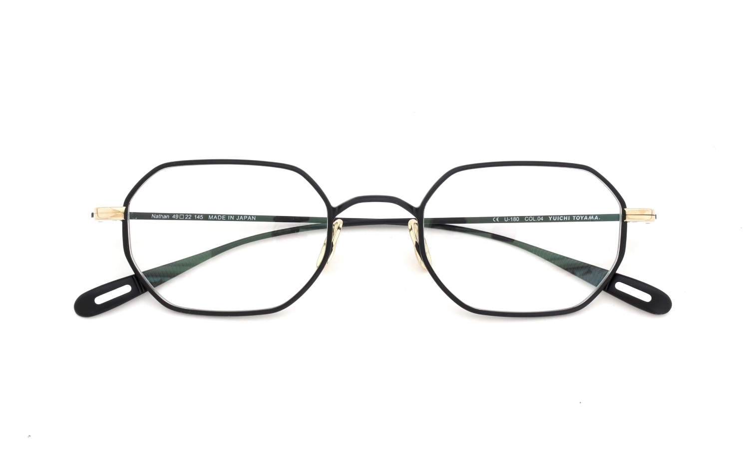 YUICHI TOYAMA メガネ通販 U-180 Nathan col.04