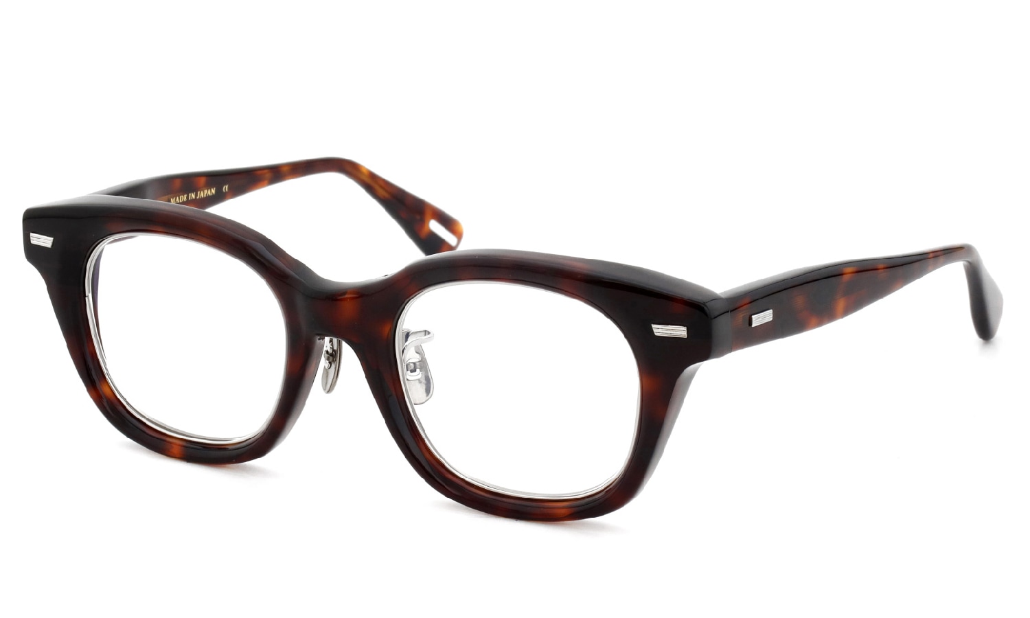 YUICHITOYAMA:5 メガネ通販 DIABLO col.3 Demi / Silver