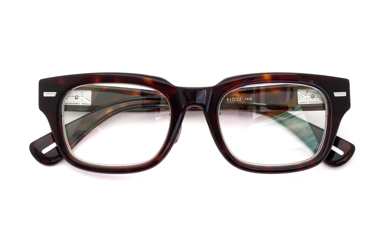 YUICHITOYAMA:5 メガネ通販 WILLIAMSBURG Col.03 Demi / Silver