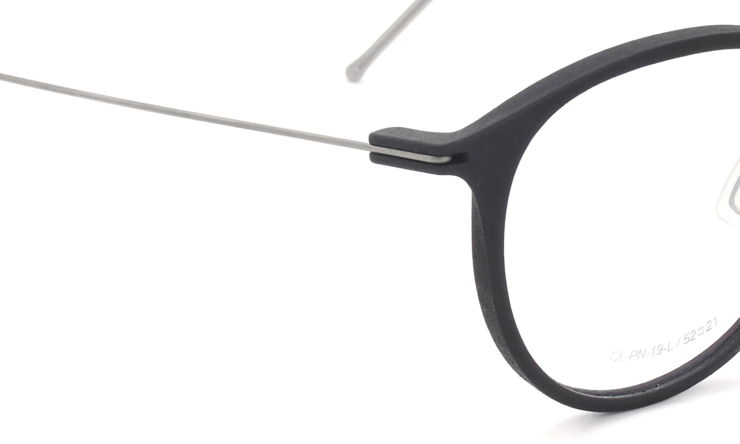 Annu メガネ通販 Panto 19 L BLK-Float/Raw