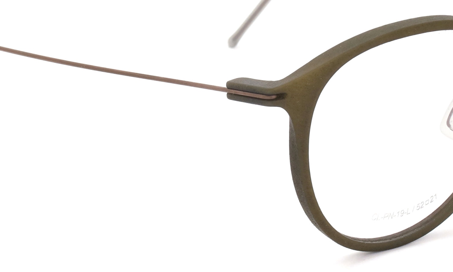 Annu メガネ通販 Panto 19 L UMB-Float/Bronze