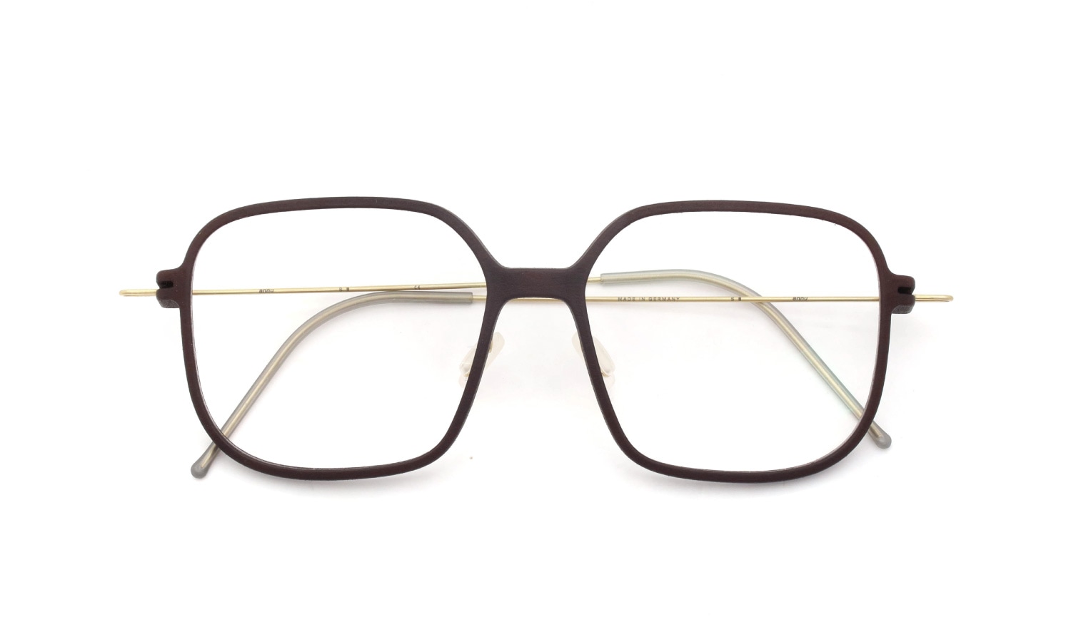 Annu メガネ通販 Square 17 M DBR-Float/Gold