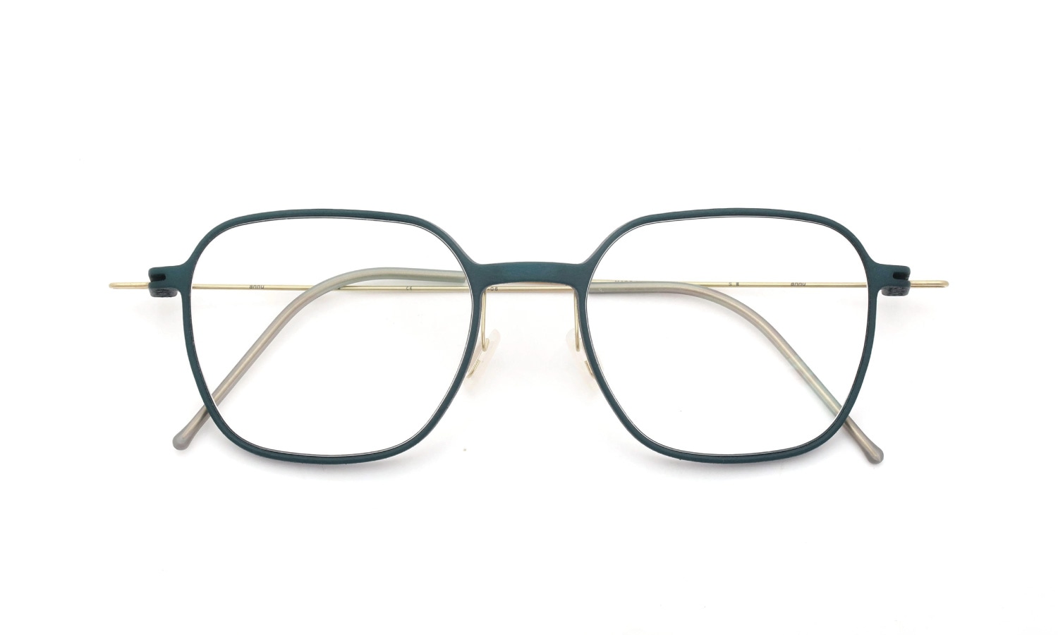 Annu メガネ通販 Square 27 S FOR-Float/Gold