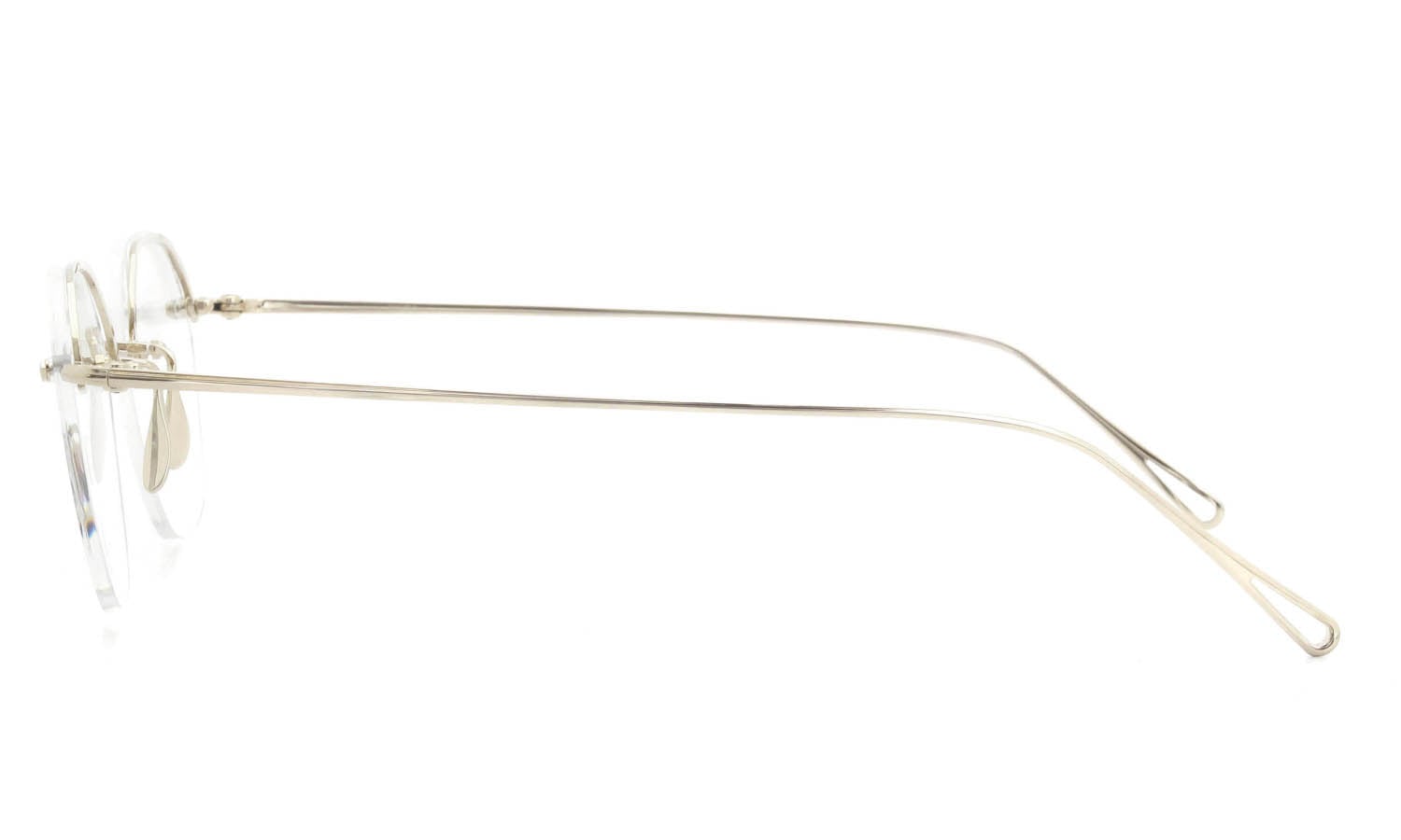 ayame 縁無しメガネ通販 HEX RW col.CG