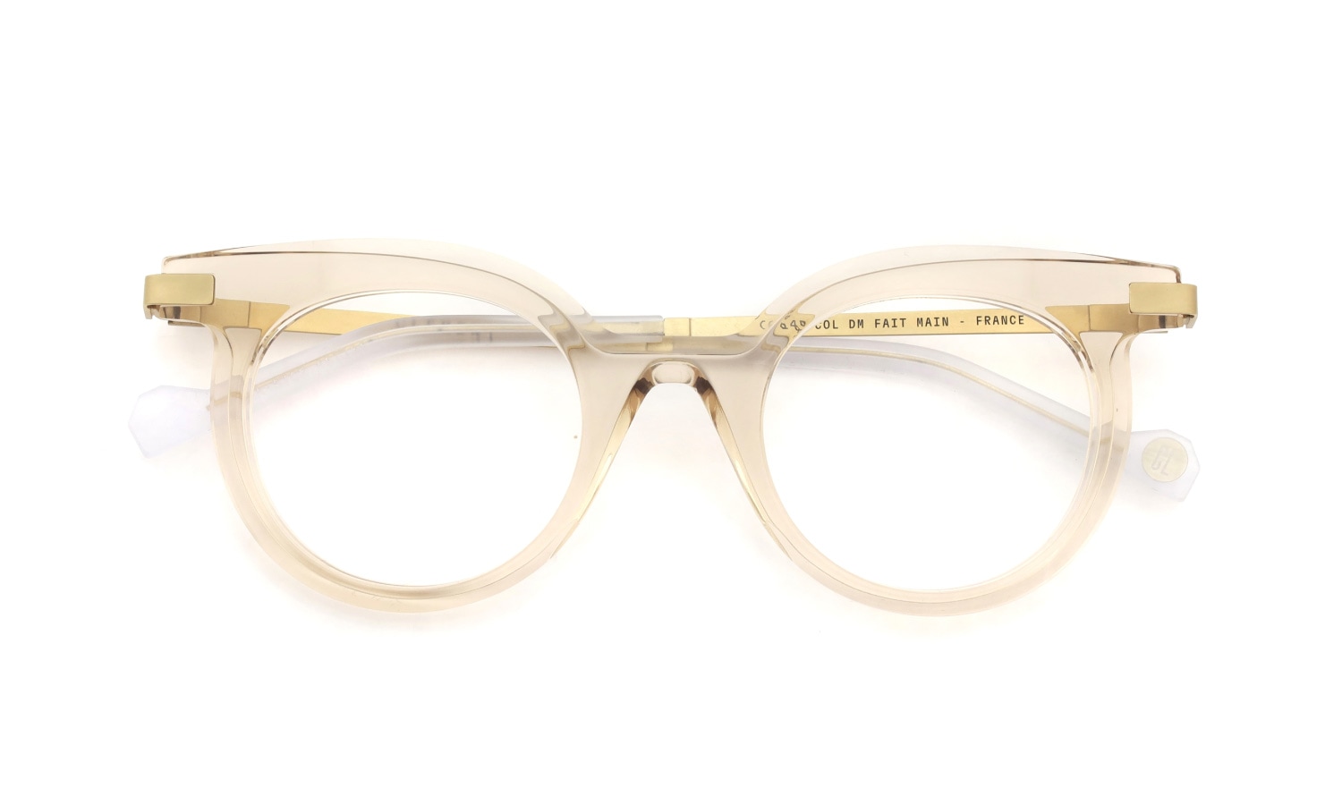 clement メガネ通販 ALBA-LU 6TC2 CHAMPAGNE DM