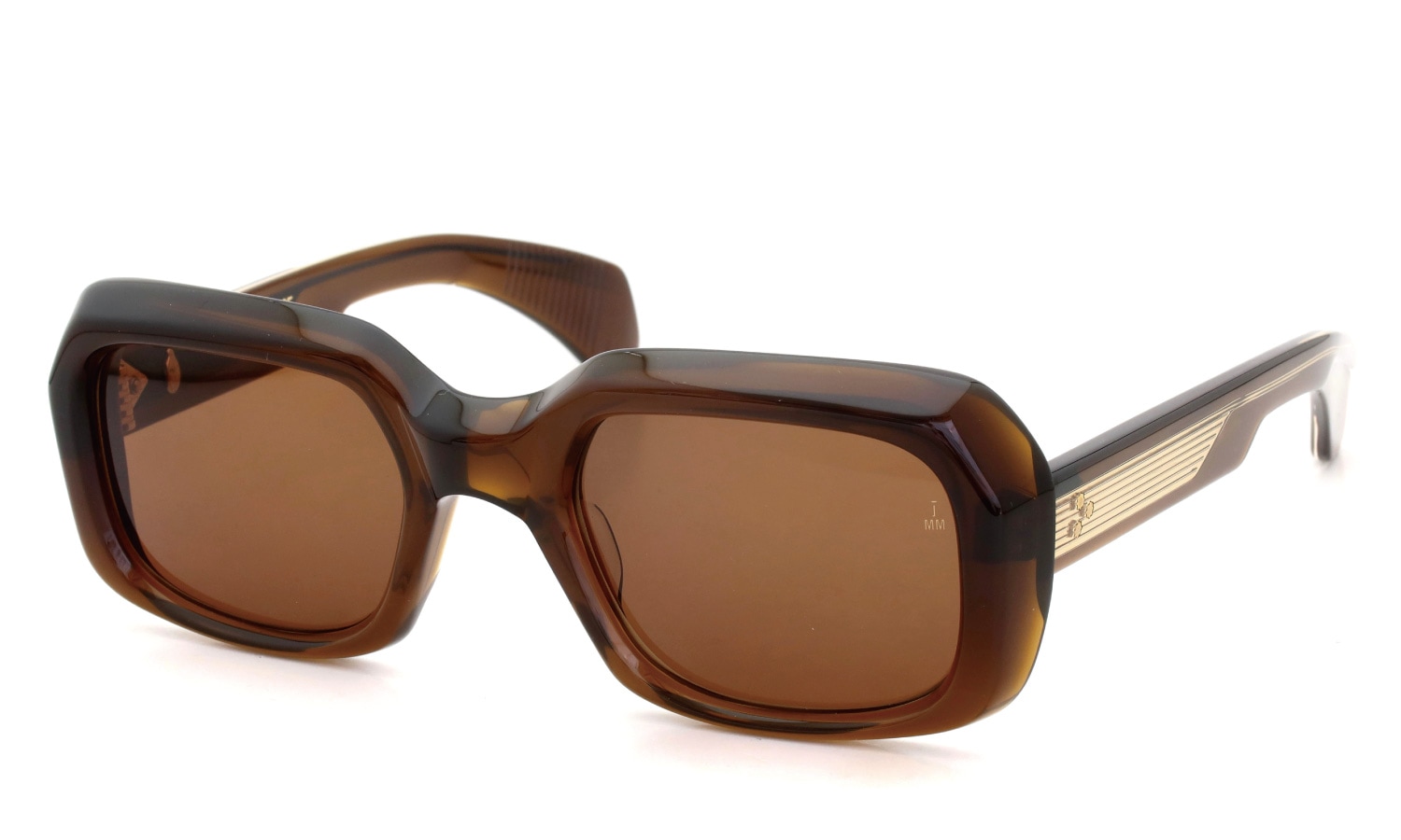 JACQUESMARIEMAGE サングラス通販 ALDO col.Cafe /Hazel JMMLD-B22 斜め正面