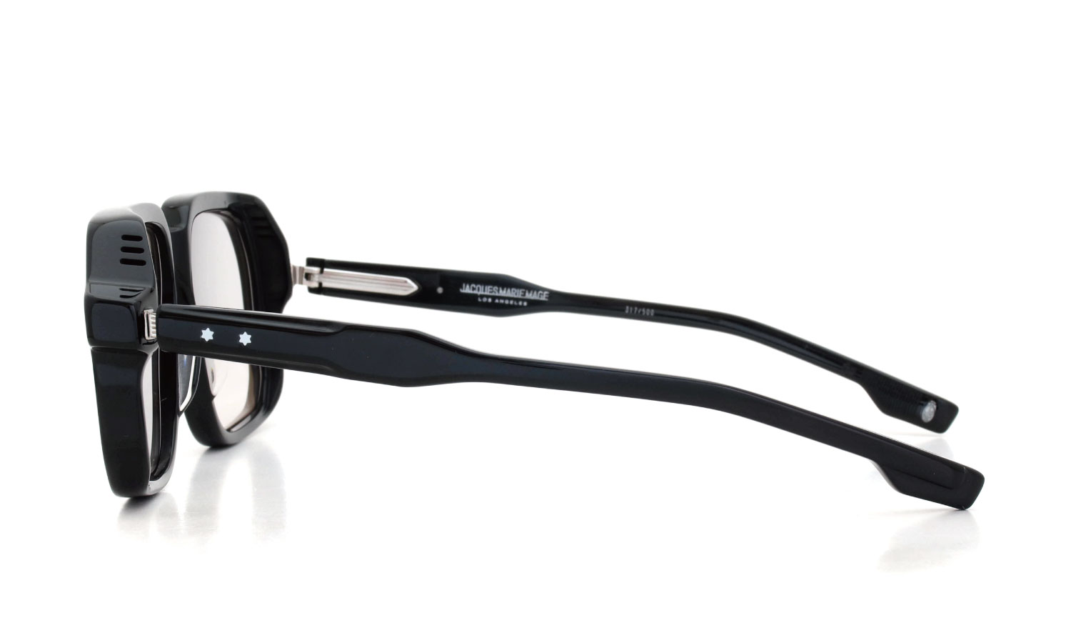 JACQUESMARIEMAGE メガネ通販 DOMOTO Black /Superlight Grey