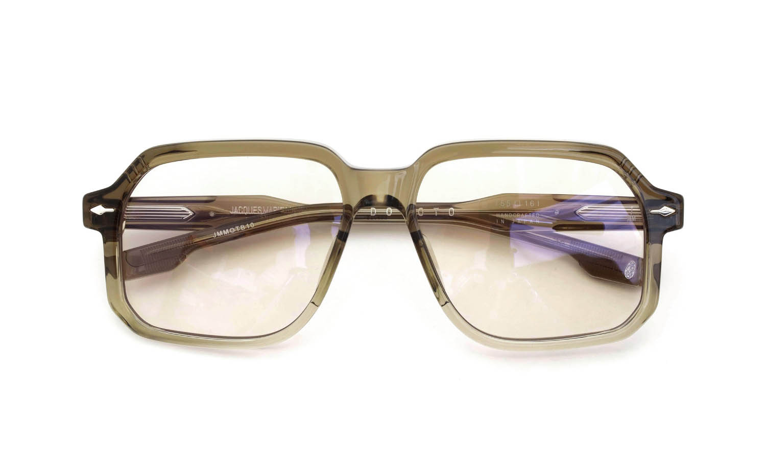 JACQUESMARIEMAGE メガネ通販 DOMOTO Lescot /Superlight Brown