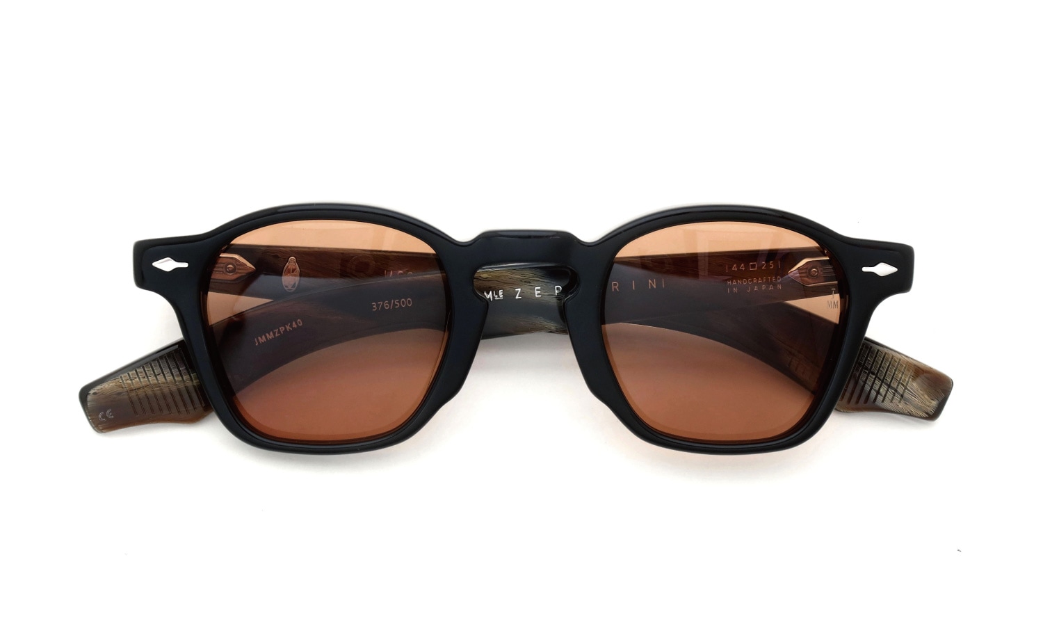 JACQUESMARIEMAGE サングラス通販 ZEPHIRIN44 col.Brun /Tuscan JMMZP-K40 折りたたみ正面