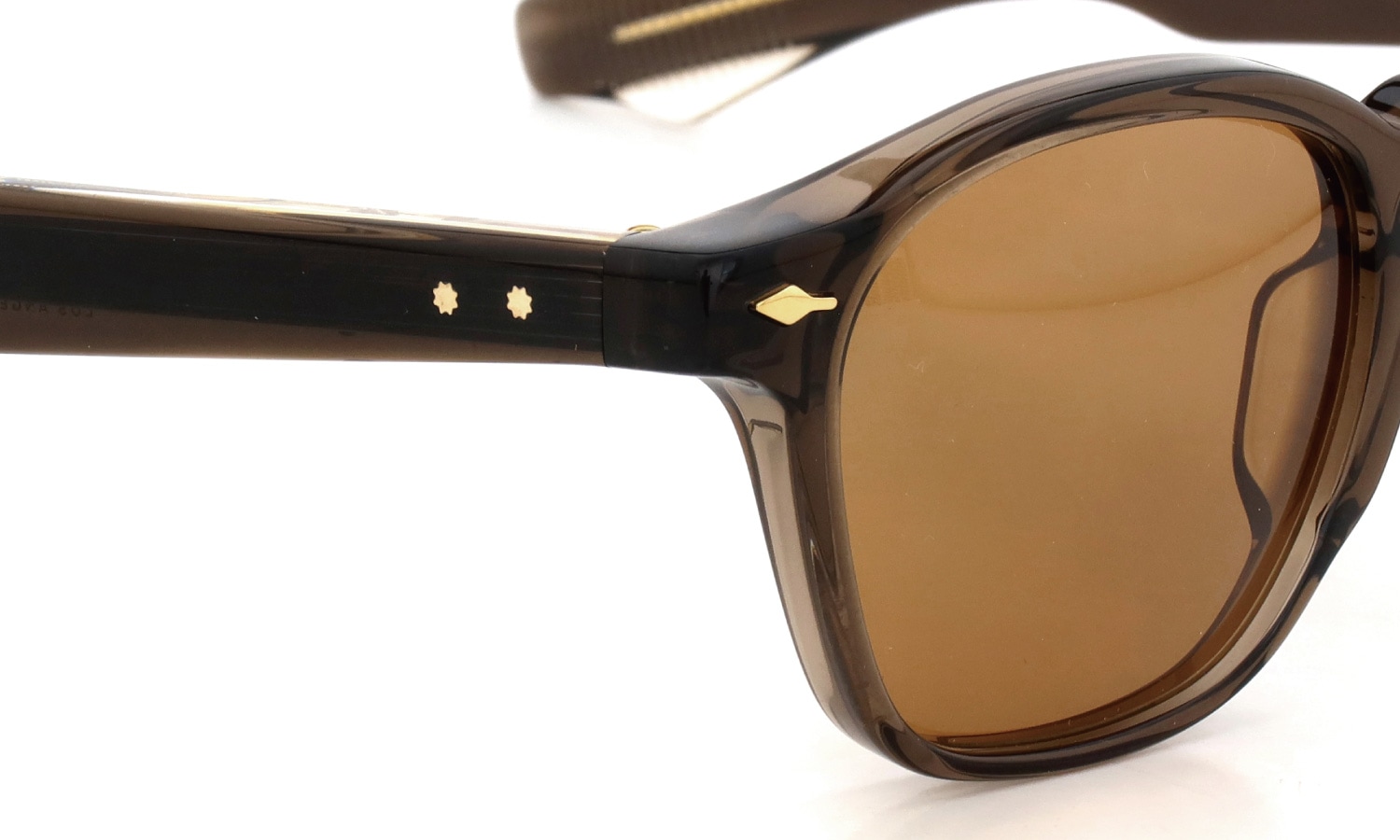 JACQUESMARIEMAGE サングラス通販 ZEPHIRIN47 London /Orange ヒンジ表側ディテール